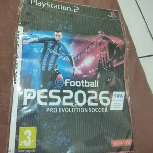 kaset game ps2 efootball 2026 pes 2026 playtation2
