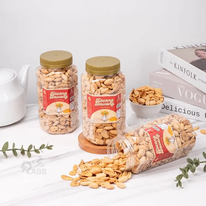 Kacang Bawang Goreng Renyah Premium 400 gr - Asin Gurih, Ada Manisnya snack bumil  Cemilan Food Kering Makanan 1