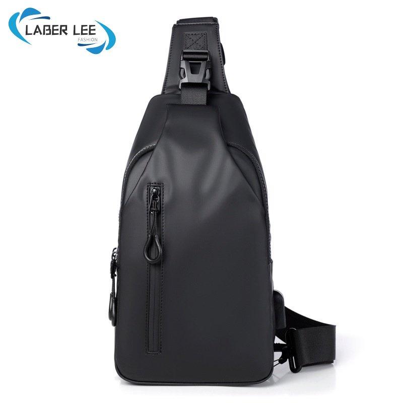 Túi Túi Đeo Chéo Nam LABER LEE Làm Bằng Nylon Không Thấm Nước Phong Cách Túi
