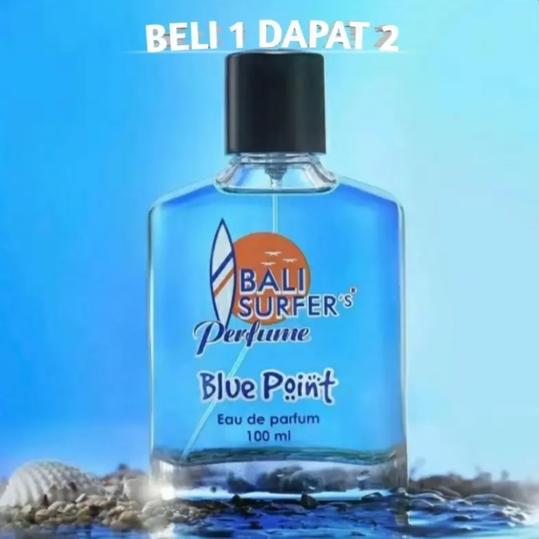 BELI 1 GRATIS 1 Bali Surfers Parfume Blu Point For Him Parfume Cowo Pria Orange EDP 35 ML Segar Wangi Pria Mawar