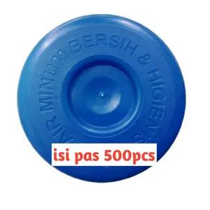 Tutup galon warna biru Dongker knop isi pas 500pcs bahan sangat lentur dan tudak mudah pecah Bottles Kitchenware Water Dapur Perlengkapan
