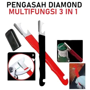 RAUTAN LUAR RUANGAN PENGASAH PISAU GUNTING KAMPAK PEMBUKA TUTUP BOTOL