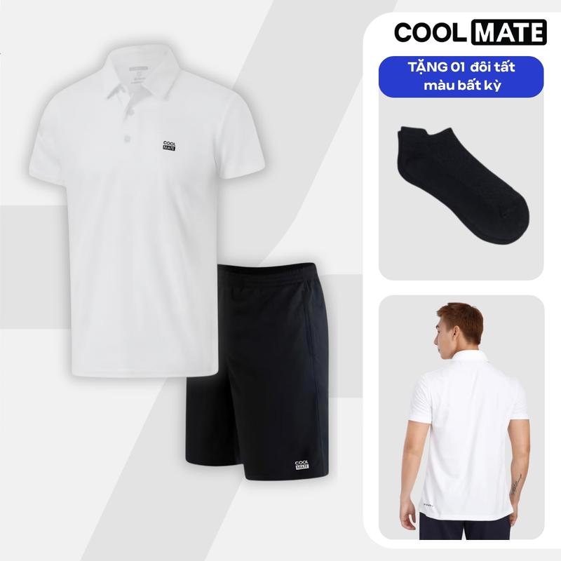 [TẶNG 01 Đôi tất] Combo Áo polo + Quần thể thao Promax-S1 - Coolmate