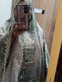 Product Review of Mukena Dewasa Silk 2in1 Premium Motif Alana Jumbo Mix Polos Series Cantik from a**1 1