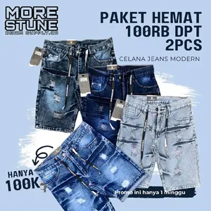Paket 100rb Dapatkan 2pcs Celana Pendek Jeans Sobek Pria Distro Tagling Premium Hitam Panjang 50cm-53cm Size 28-39 Celana Pendek Jeans Pria Sobek Tebal Paket 100rb Dapatkan 2pcs Celana Pendek Jeans Sobek Pria Distro Tagling Premium Hitam Panjang 50cm-53cm Size 28-39 Celana Pendek Jeans Pria Sobek Tebal