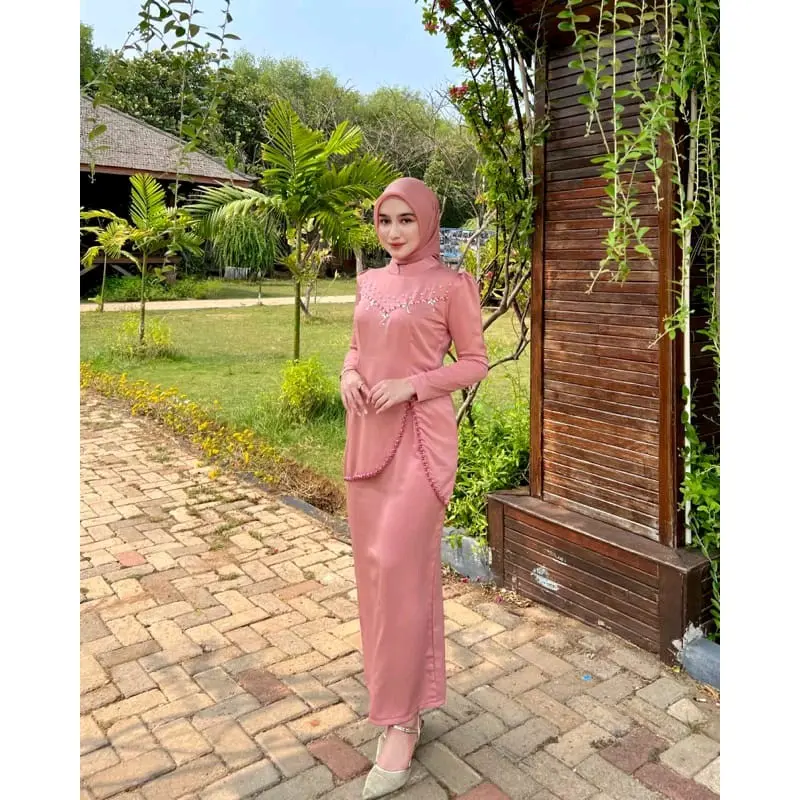 stelan rok baju melayu kondangan ootd Bridesmaids terbaru 1