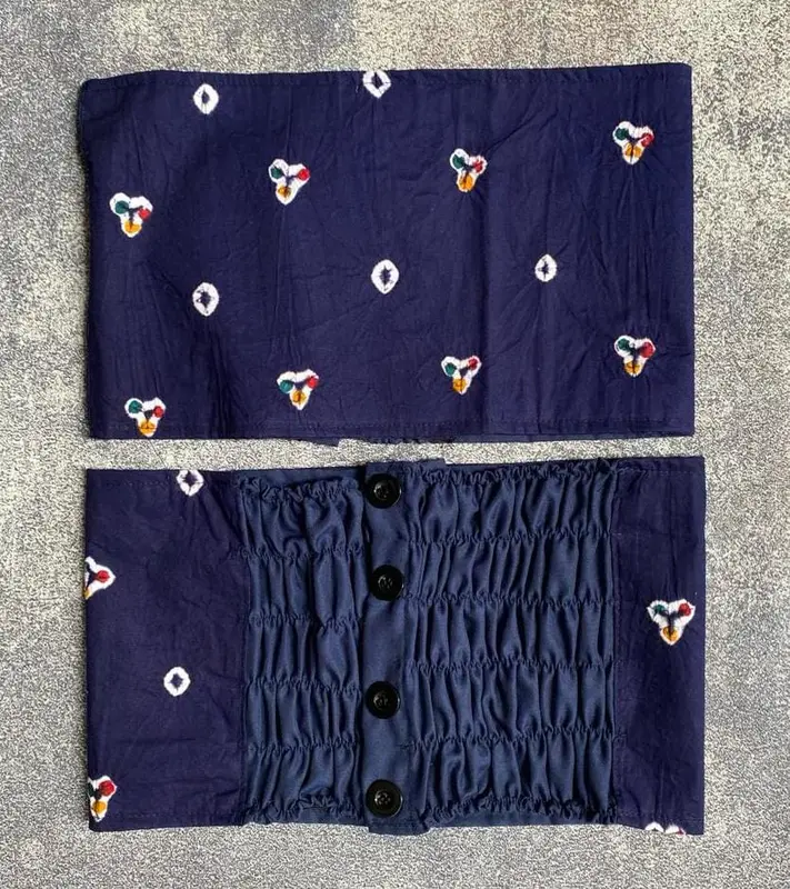 angkin jumputan / angkin jumputan karet / angkin jumputan kebaya songket untuk 2
