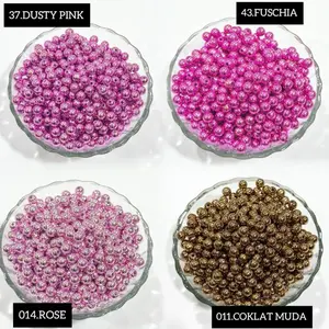 Mutiara metalik untuk baju original mewah