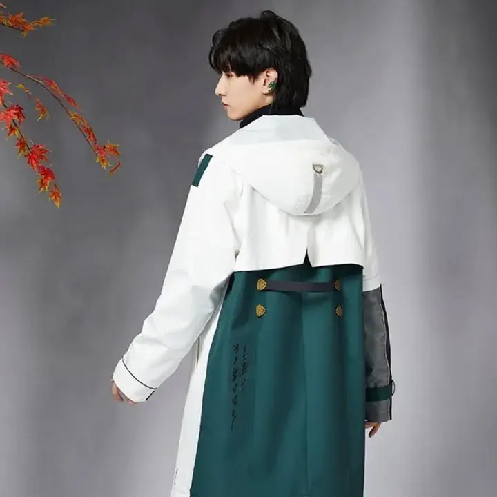 Dan Heng Parka Cosplay Jaket Jacket Cosplayer Honkai Star Rail Mantel Pria Wanita Cewek Cowok 5