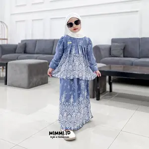 MIMMI.ID - NEW Salsa Oneset Rok Stelan Anak Bahan Silk Usia 2-9tahun Model Terbaru dengan Desain Elegan dan Nyaman