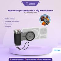 Gambar Telesin Master Grip For IP 17 PRO MAX 17 PROMAX Standard Kit Rig Handphone Sinematik Ai 3200 mAh - P5-MCS-11-TIP dari Berrisom Indonesia Kab. Tangerang 1 Tokopedia