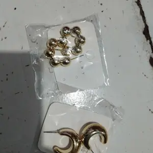 2025  Anting Hijab Setengah Bulat/ -anting baru Sederhana dan Stylish/Charm Antings/925 Gold/925 Silver