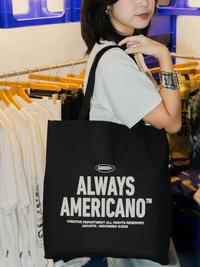 Gambar The Goods Dept - Tote Bag Always Americano Black dari The Goods Dept Kota Administrasi Jakarta Pusat 3 Tokopedia