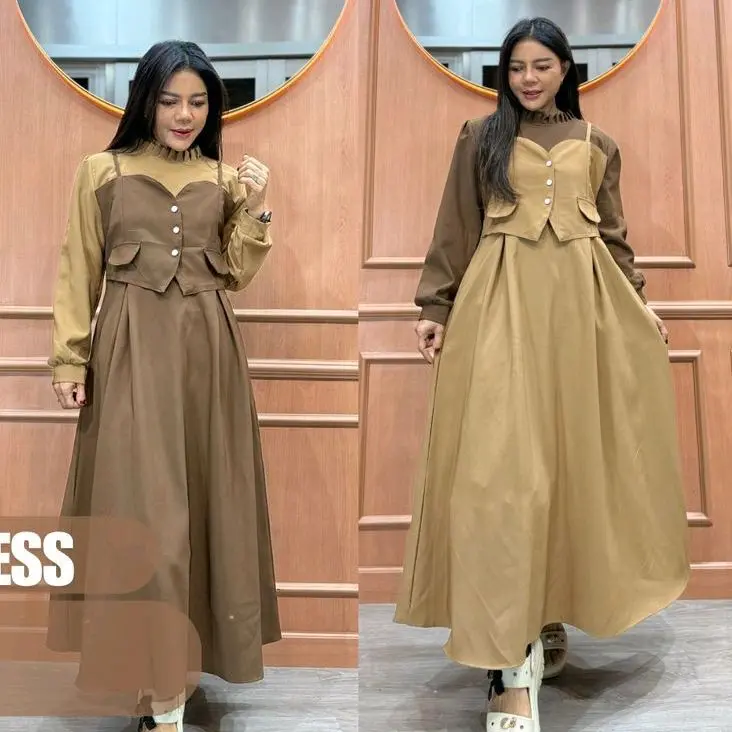 MIDI DRESS LAYLA MODEL TERBARU