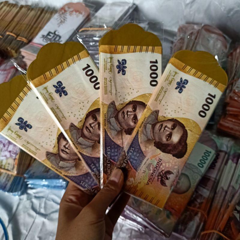 Product Introduction of PROMO DISKON 50% Amplop Lebaran Panjang Bentuk Uang 50 pcs 2025 9