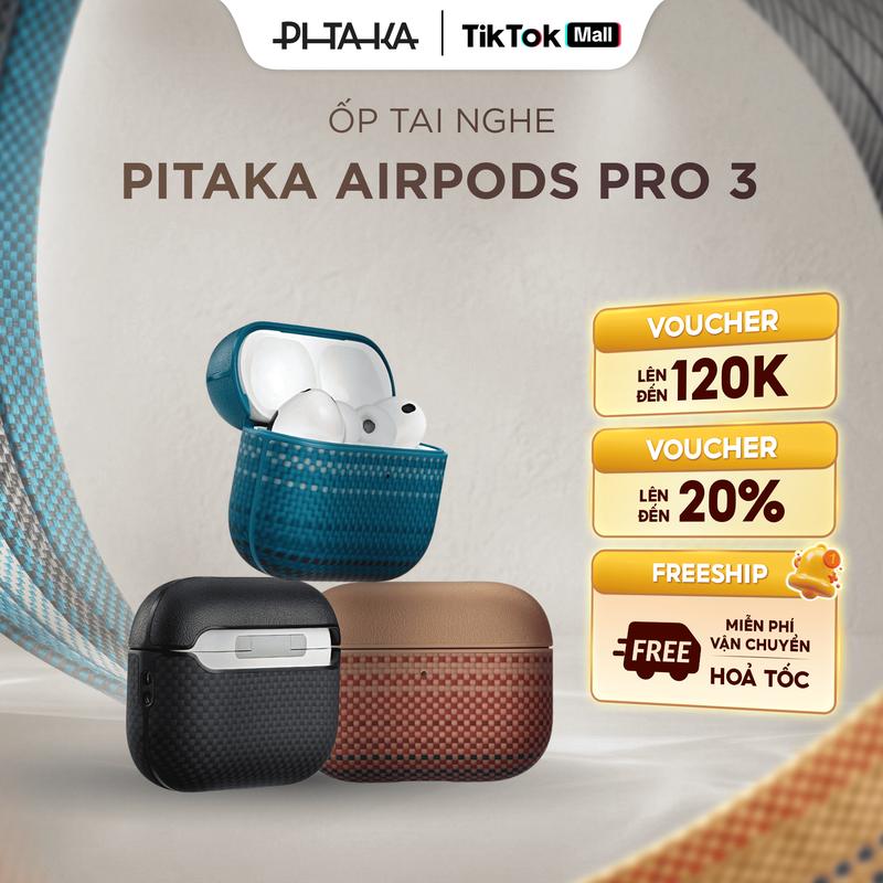 Ốp PITAKA Aramid Fiber - Siêu Mỏng Nhẹ, Chống Trầy, Từ Tính Mạnh, Chất Liệu Cao Cấp, Công Nghệ Dệt Độc Quyền Fusion Weaving