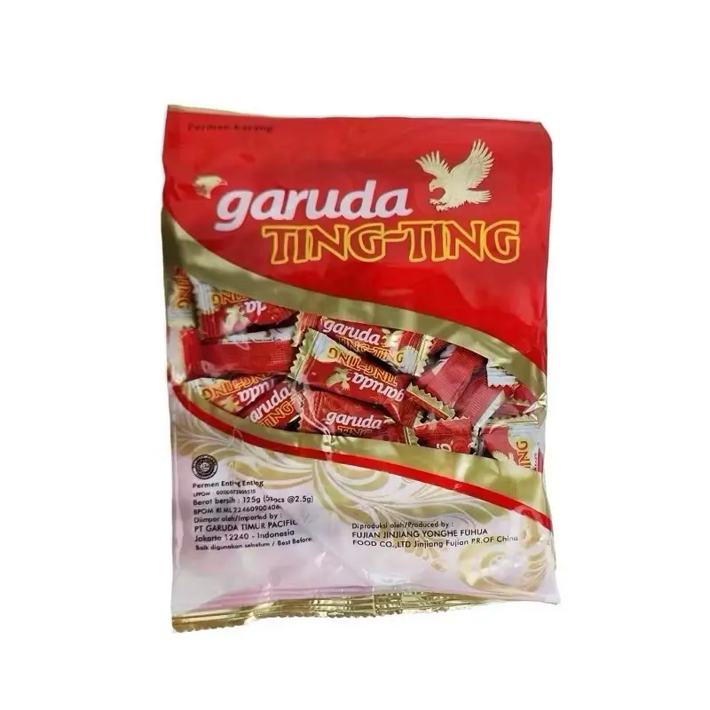 ￼PERMEN KACANG GARUDA TING TING [ 1 BUNGKUS ISI 50 PCS @2.5G ] | GARUDA TING-TING | GARUDA TING TING PERMEN KACANG