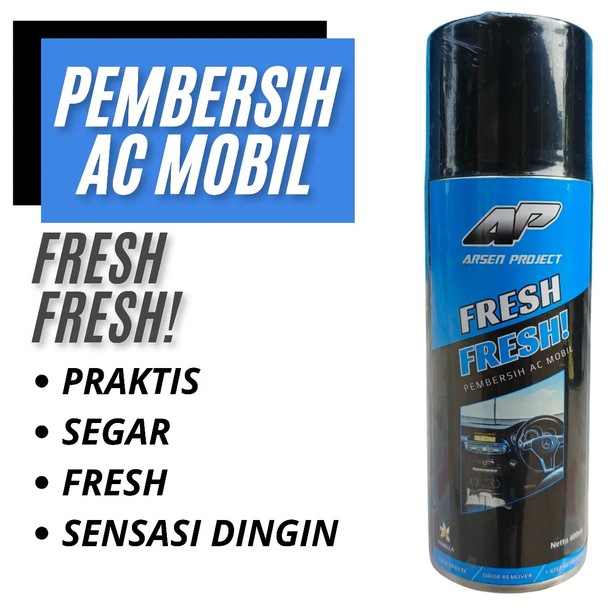 PEMBERSIH AC RUANGAN AC MOBIL AC KANTOR Car Pewangi