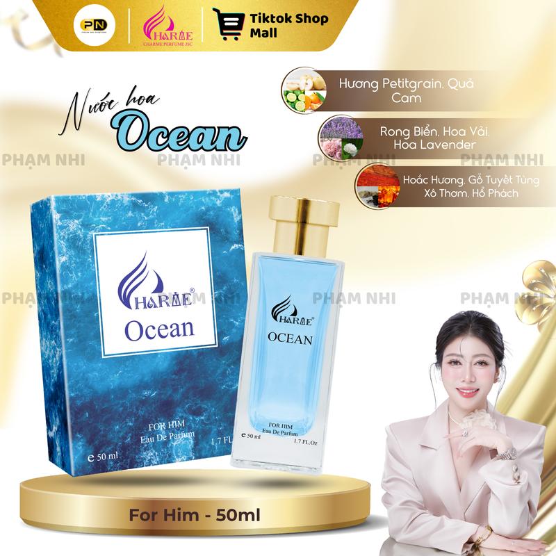 H R V E Nước hoa OCEAN 50ml dành cho Nam