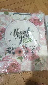 Product Review of 12 pcs - Tas Kertas 20x10x25 Paper Bag Motif Thank You Souvenir Hampers Wedding Ultah Goodie Gift Bag Bingkisan Kue Roti Pernikahan Unike from D**i A**a 0