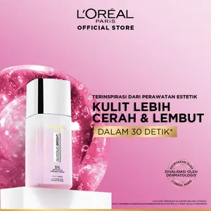 L’Oreal Paris Glycolic Bright Peeling Toner 25 (Kulit Cerah Halus dan Glowing dalam 30 detik) Kulit Kusam Noda Hitam Bekas Jerawat Eksfoliasi Brightening