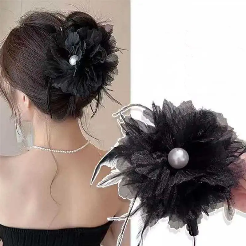 Phụ Kiện Tóc, Với Hào Quang Bất Tử, Nơ Lớn, Sau Đầu, Gạc Bong Bóng, Cỡ Lớn, Kẹp Cá Mập, Dành Cho Nữ 7