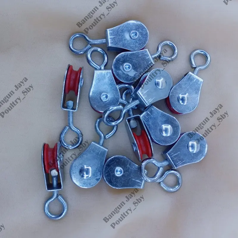 PULLEY 7/8 10 pcs/ PULLEY KECIL / KATROL / ALAT TERNAK AYAM 2