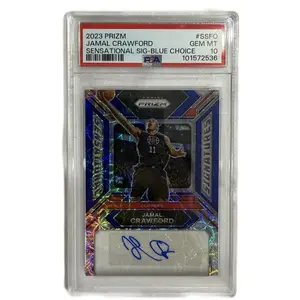 2023 Panini Prizm Jamal Crawford Sensational Signatures Blue Choice /49 – PSA 10 GEM MT – Auto