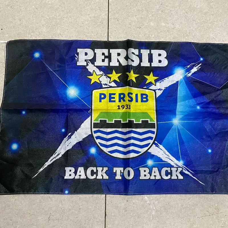 FULLPRINT BENDERA PERSIB BANDUNG JUARA 90 cm  kualitas premium 2