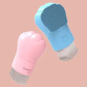 BB Pet brush 2in1 sisir bulu kucing anjing massage
