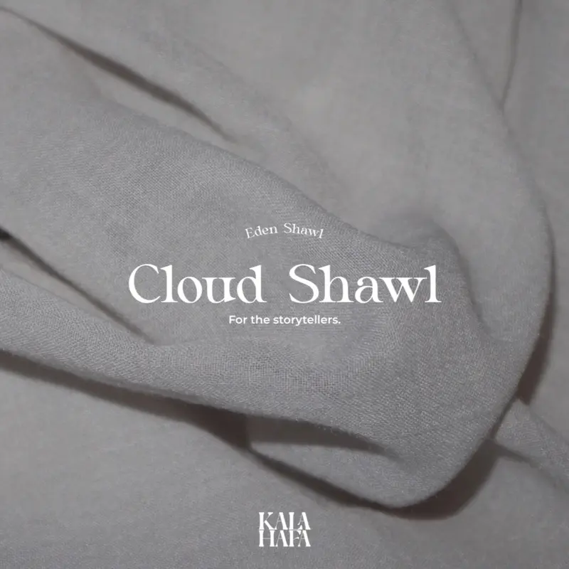 Eden Shawl - Kala Hafa || Pashmina Voal || 4