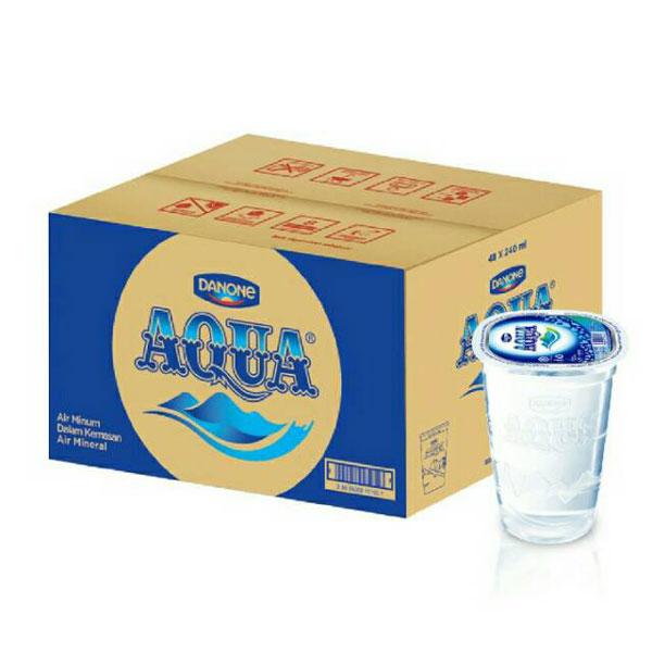 Gambar AQUA AIR MINERAL CUP 200/220 ML KTN dari Primo Supermarket CITOS Kota Administrasi Jakarta Selatan Tokopedia