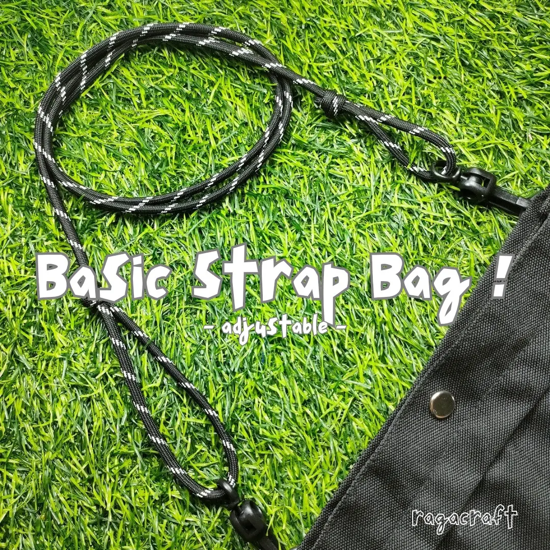 RAGACRAFT_ BASIC STRAP BAG ADJUSTABLE/ REFLEKTIF SERIES #`2 / TALI TAS