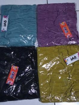 Product Review of BIG SALE.!! KULOT PLISKET LIDI HIGHWAIST  50 RIBU DAPAT 4 PCS Celana Bawahan panjang Wanita Rib from A**_ 0