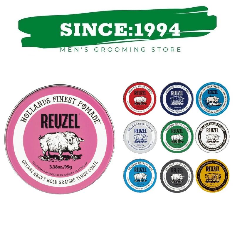 [FULL LINE] Sáp, Pomade Vuốt Tóc Reuzel Pink - Reuzel Blue - Reuzel Clay Matte - Reuzel Fiber - Reuzel Extreme - Chính Hãng
