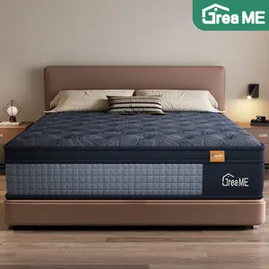 【Gratis Bantal】Kasur Springbed Pocket Spring Independen 26/30CM Memory Foam Kasur Tidak Berisik Anti Debu Empuk Nyaman​ Bisa COD Mattresses