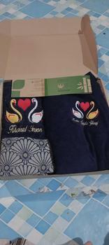 Product Review of Handuk Kimono Set custome bordir nama depan belakang seserahan dan kado pernikahan Hadiah Handuk Wanita Dewasa Tidur Dress Pria from E**a s**i y**0 3