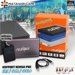 【 FLASHZ 】HDD500GB Playstation2 Hardisk Eksternal PS2 SUPPORT Playstation2 Cepat & Stabil Xtra Storage