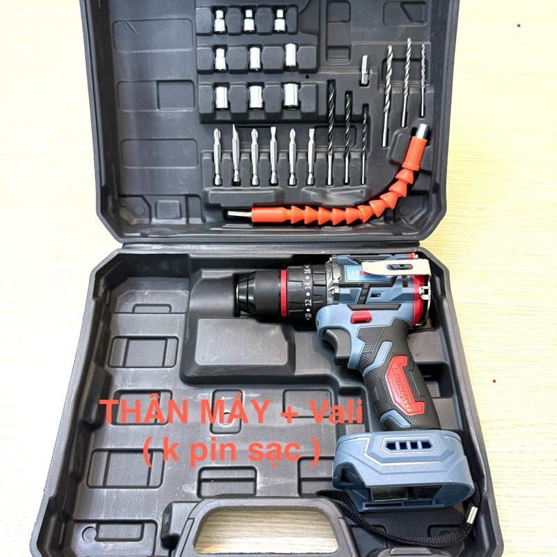 Máy Khoan Pin Z-TINO, 3 Chức Năng, Đầu 10mm Autolock, Động Cơ Lõi Đồng Không C