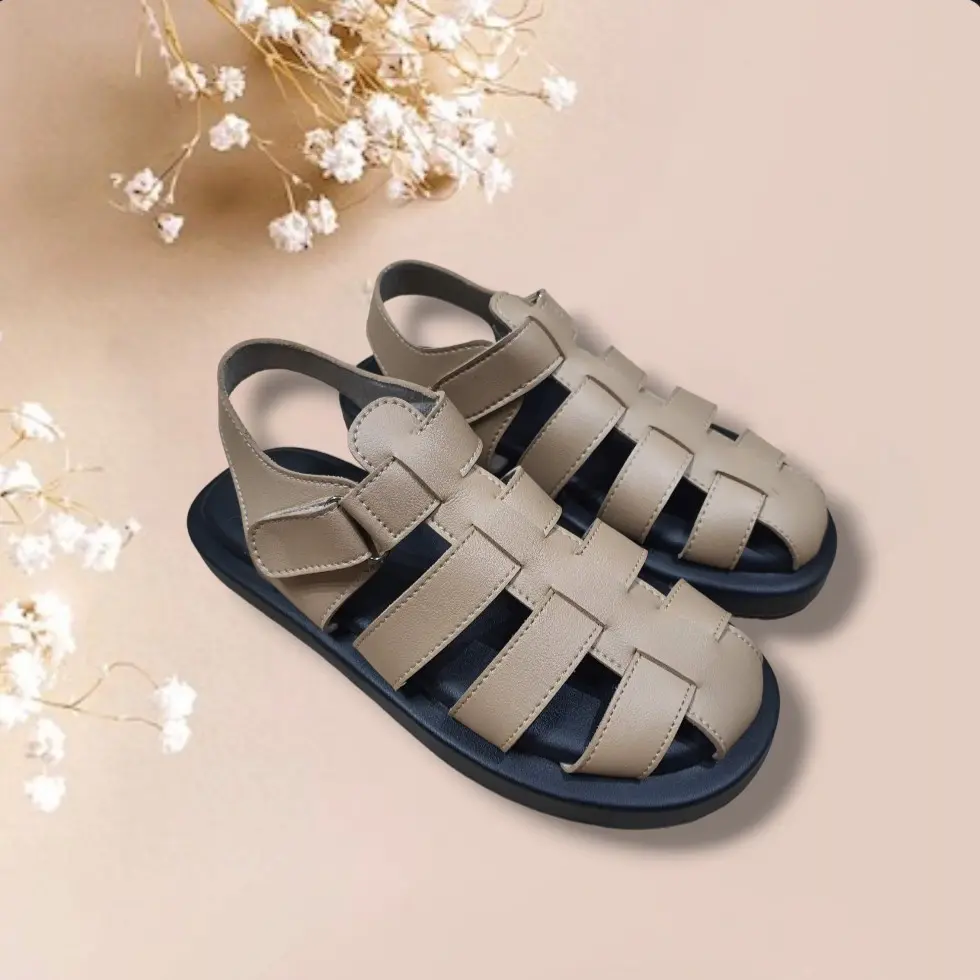 Jacky Sandal Jumbo Wanita Gladiator Tali Strap 3 Big Size Custom Request Kaki Lebar Gendut Sendal Shoes leticia
