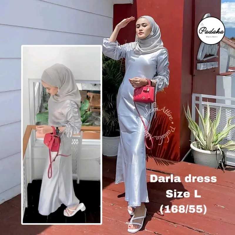 Darla dress kondangan wanita baju wisuda perpisahan ootd bridesmaids 5