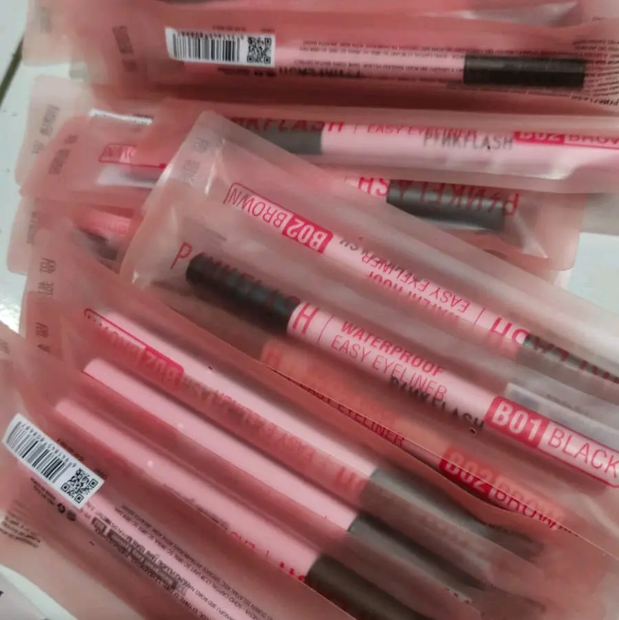 Pinkflash eyeliner pen warna brown