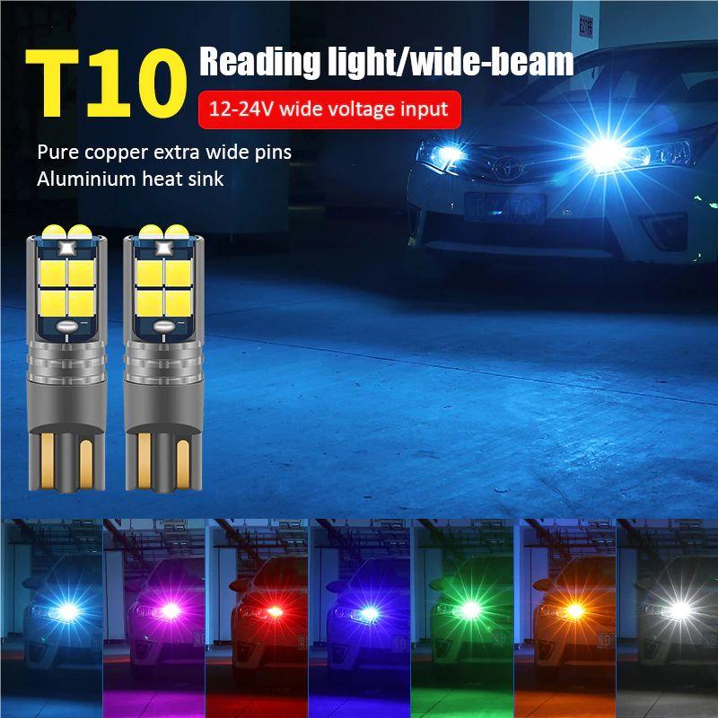 1ps T10 LED W5W For Mazda 323 626 cx-5 3 6 8 Atenza cx7 cx-7 mx5 cx3 rx8 cx5 Side Door Light, Small Headlight, Car Boot, License Plate Light 3
