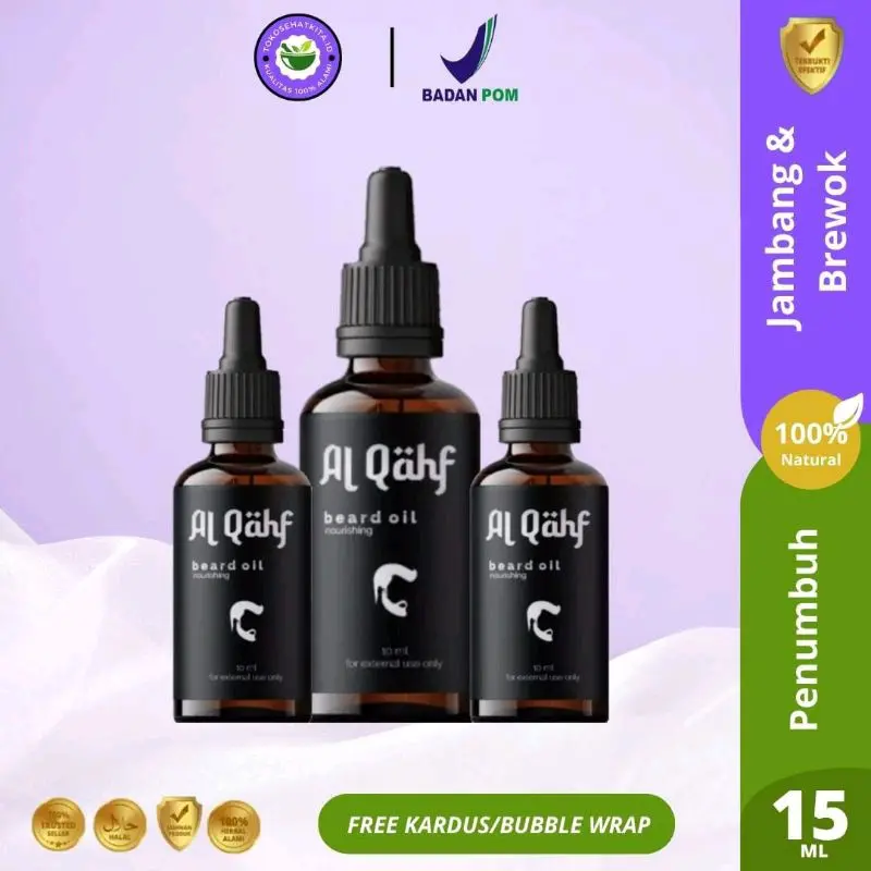 AL QAHF serum menumbuhkan dan melebatkan rambut atau bulu
