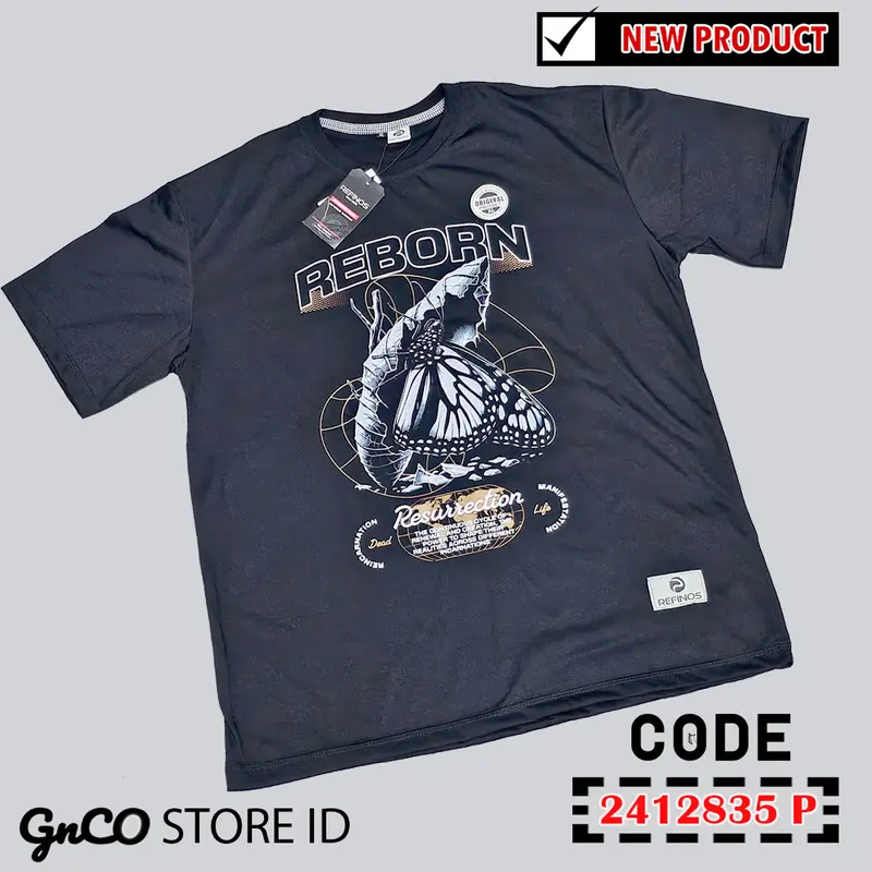 KAOS T-SHIRT DEWASA  MOTIF CABUT LENGAN PENDEK HITAM PAKET HEMAT 4PCS DAN 6PCS PROMO SATUAN 5