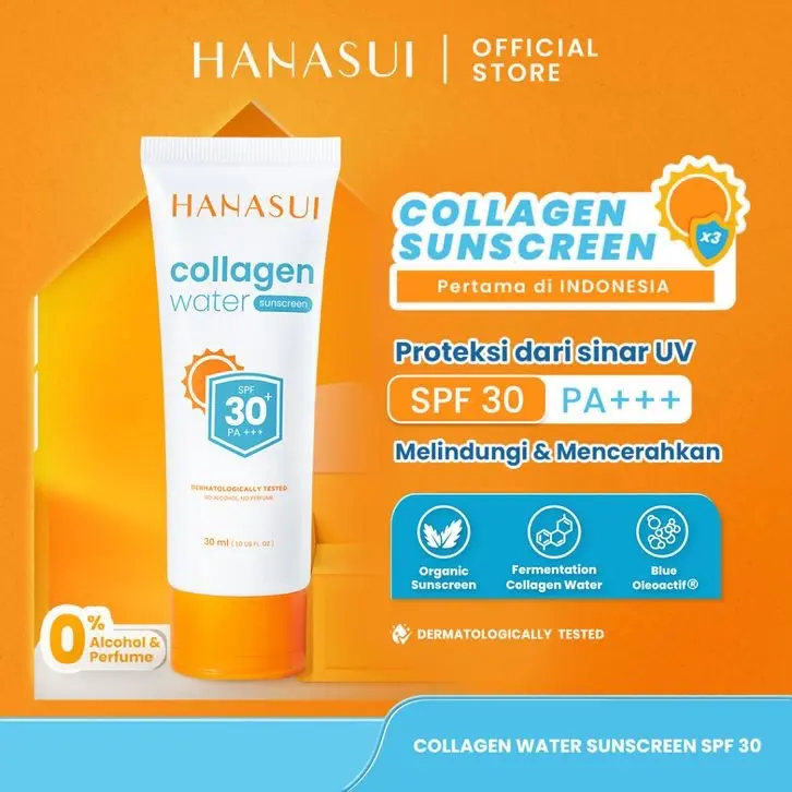 Hanasui Collagen Water Sunscreen SPF 30