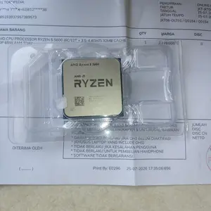 AMD CPU PROCESSOR RYZEN 5 5600 (6C/12T + 3.5-4.4GHZ) 32MB CACHE TDP 65W AM4 TRAY