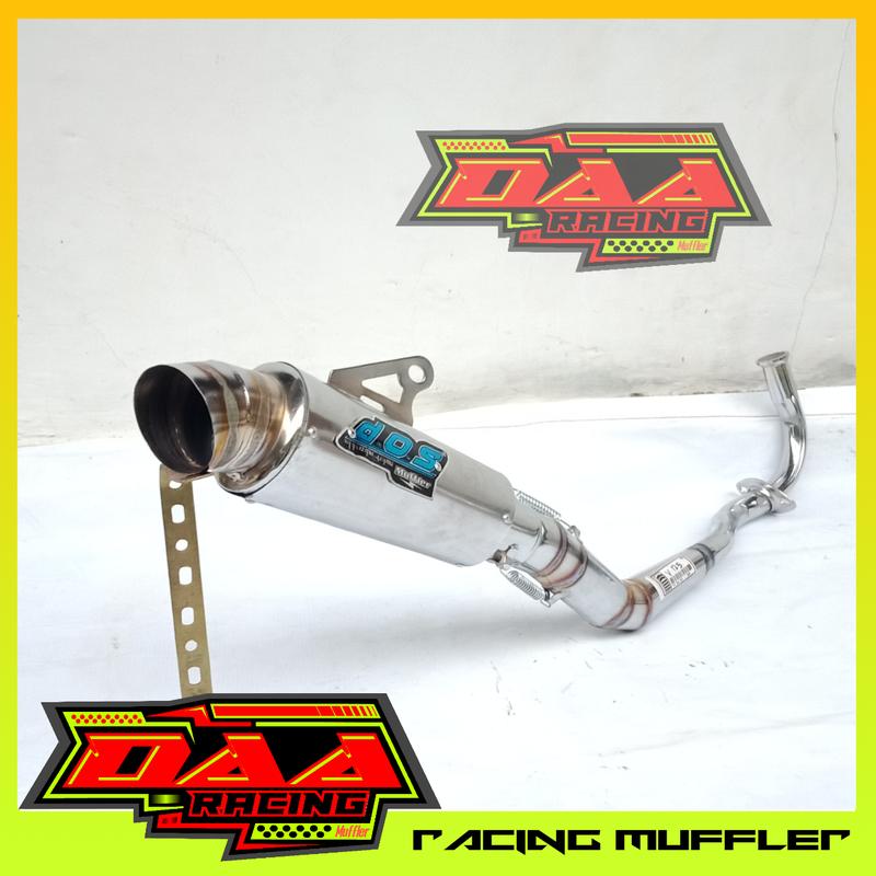 Knalpot racing matic RCB BEAT mio sporty DOS scoopy vario JRM soul gt fino xride genio CLD spacy racing 5