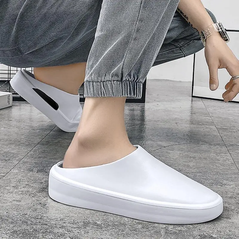 Dép Nửa Thời Trang Cho Nam Và Nữ, Giày Lười Thường Ngày 5