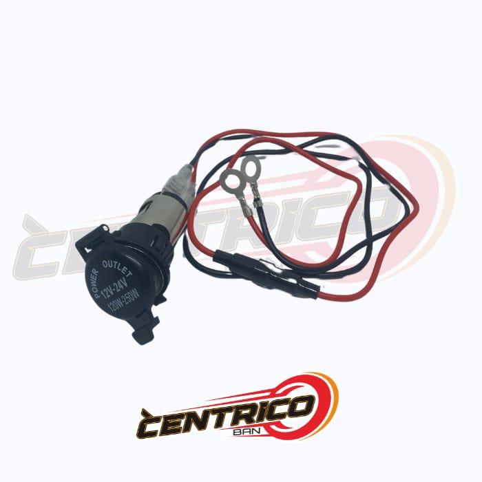 Socket Lighter Charger / Soket Pemantik Listrik / Power Outlet 12V Mobil Motor 10A 120W - 250W 2
